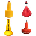 LLDPE Gulf floating navigation buoy with warning solar light